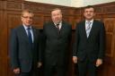Dr. Matolcsy György, Dr. Kovács Árpád, Domokos László